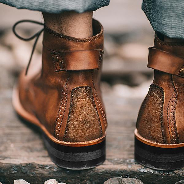 Lace-up Martin Boots